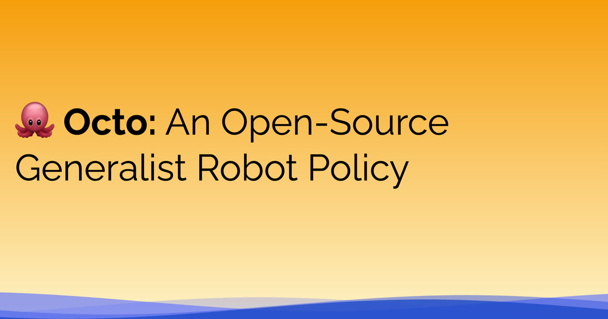 We introduce Octo , our ongoing effort for building open-source, widely applicable generalist 		policies for robotic manipulation. The Octo model is